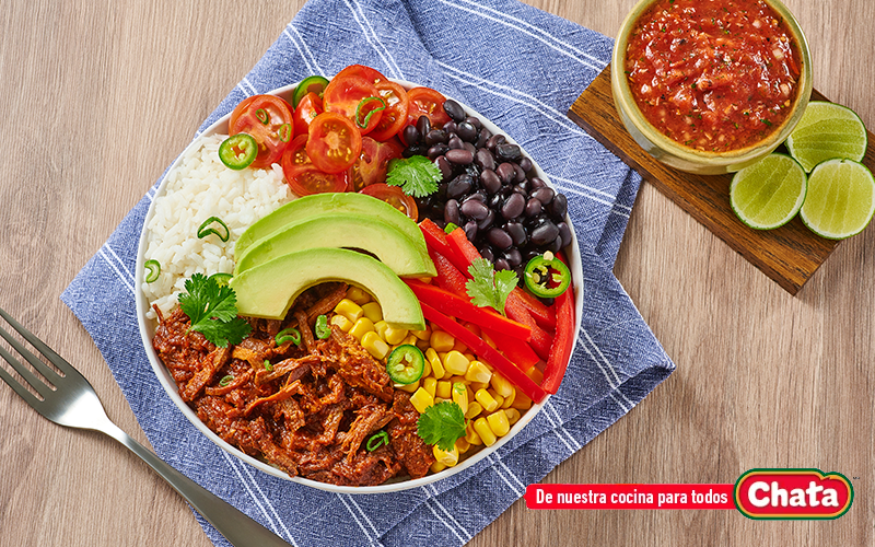 CHATA - Bowl mexicano de pulled pork