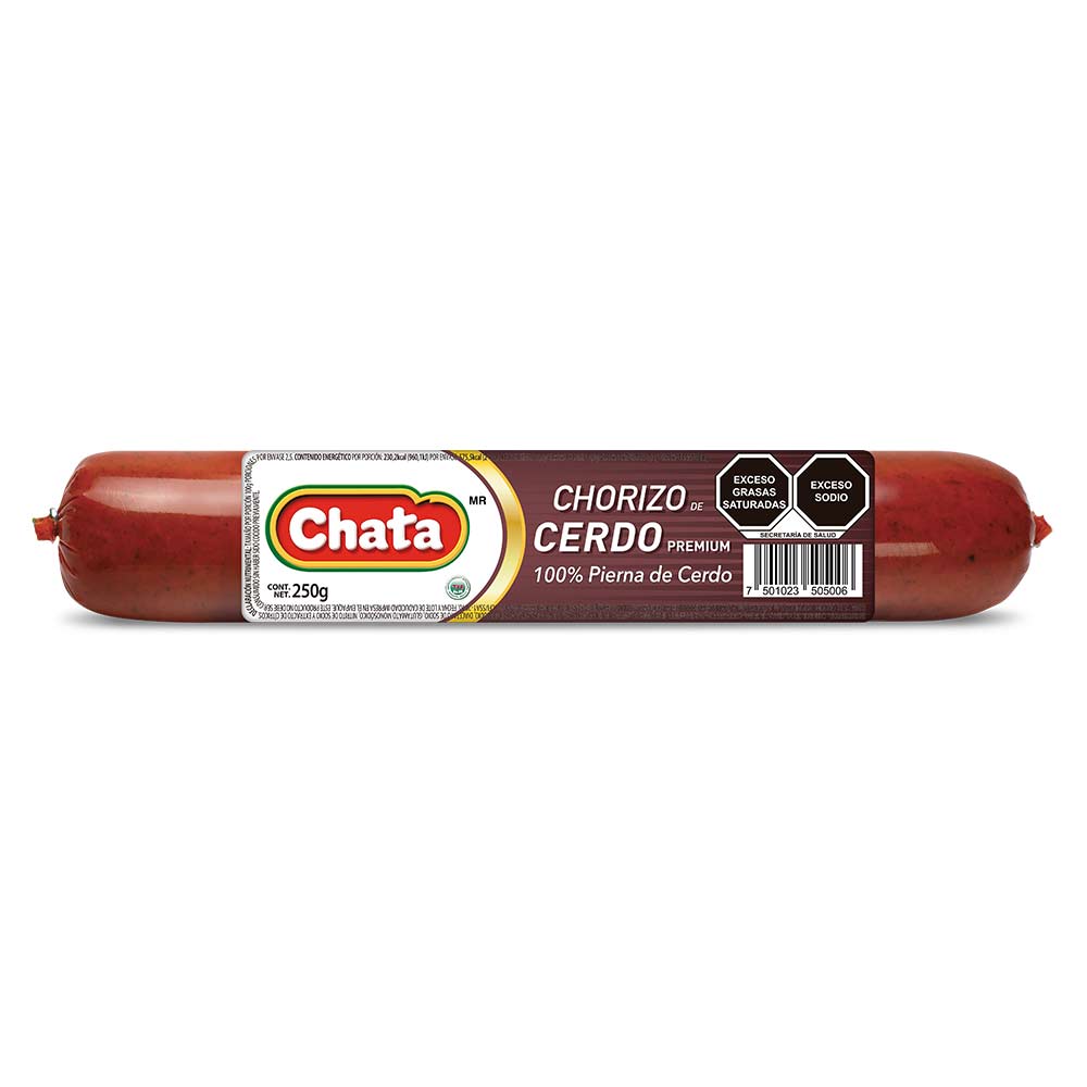 chorizo de cerdo premium