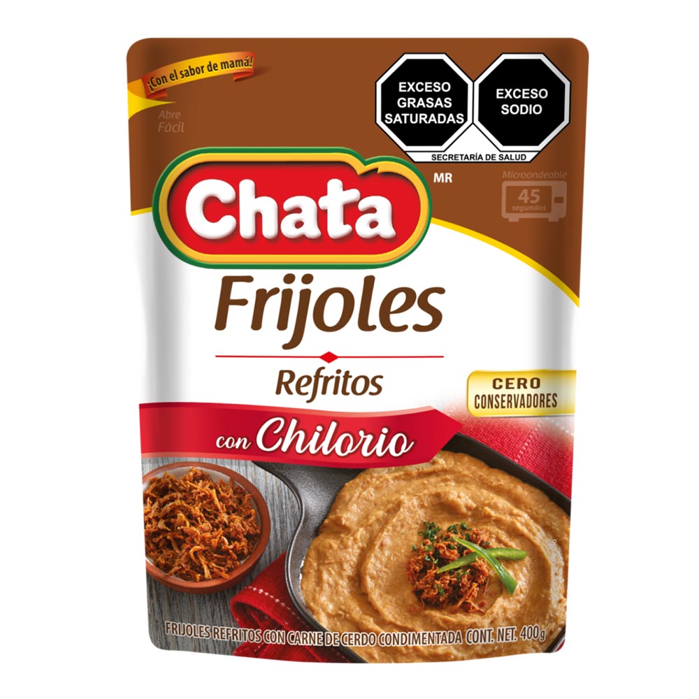frijoles con chilorio