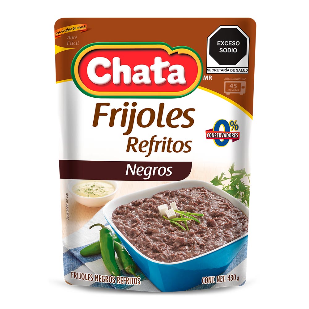 Frijoles Refritos Negros